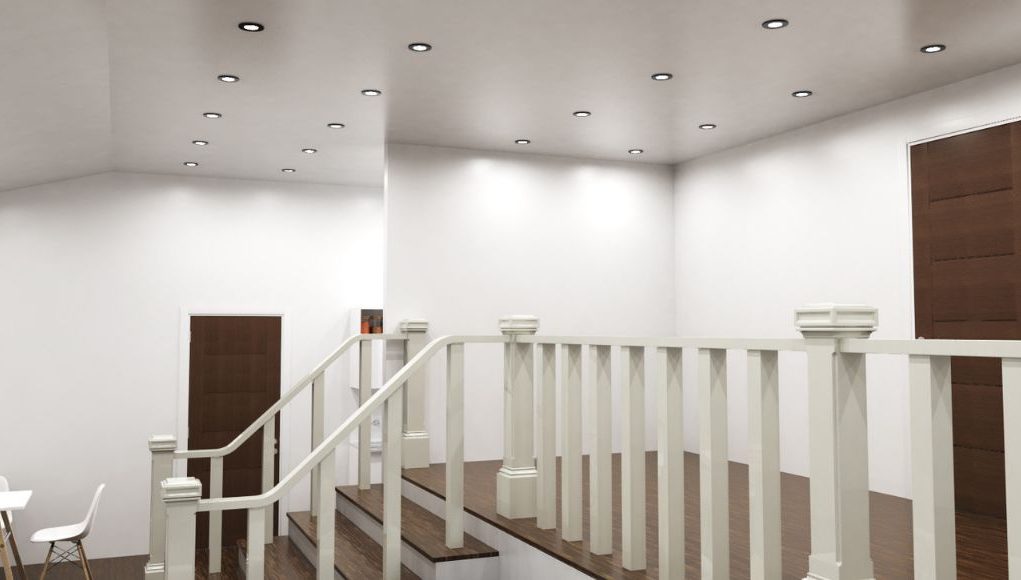 Sleek Sophistication: Minimalist Design with Recessed LED Downlights